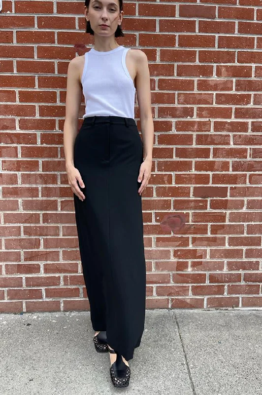 Minter Maxi Skirt in Black