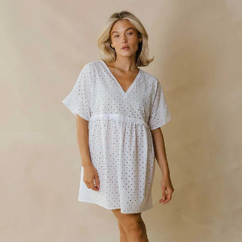 Samantha Tunic, White