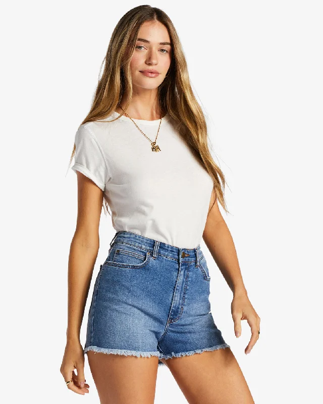 So Cheeky Denim Shorts - Dark Denim