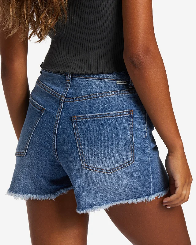 So Cheeky Denim Shorts - Dark Denim