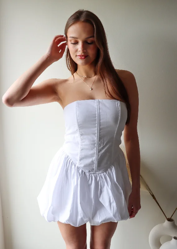 Lovin On Me Dress ★ White