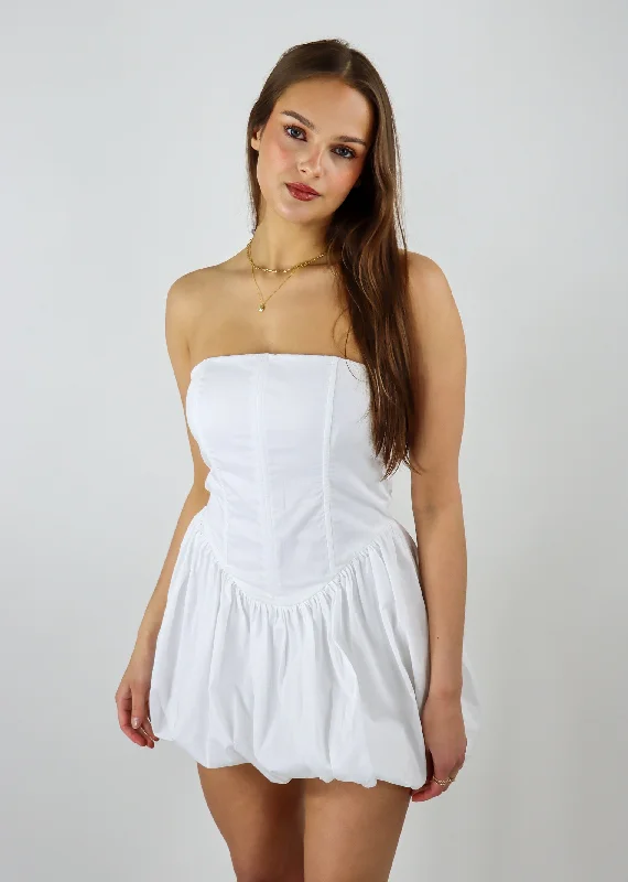 Lovin On Me Dress ★ White