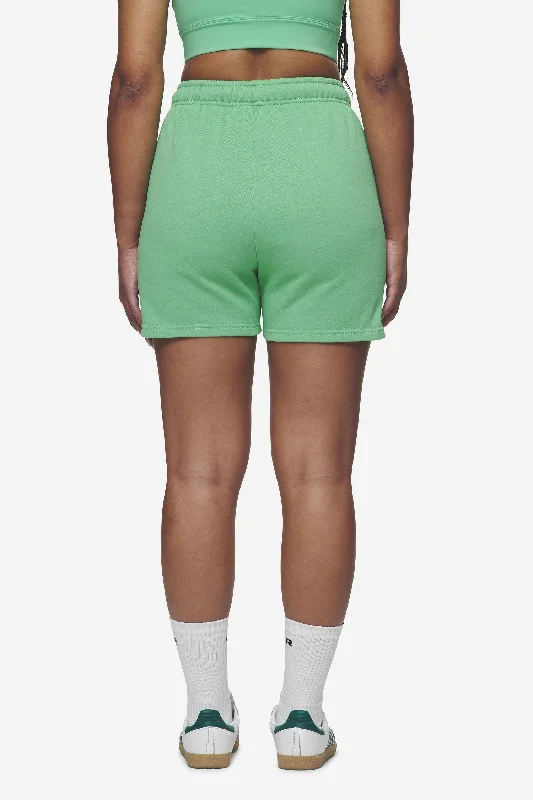 Sully High Waisted Shorts Washed Peppermint Green White Gum