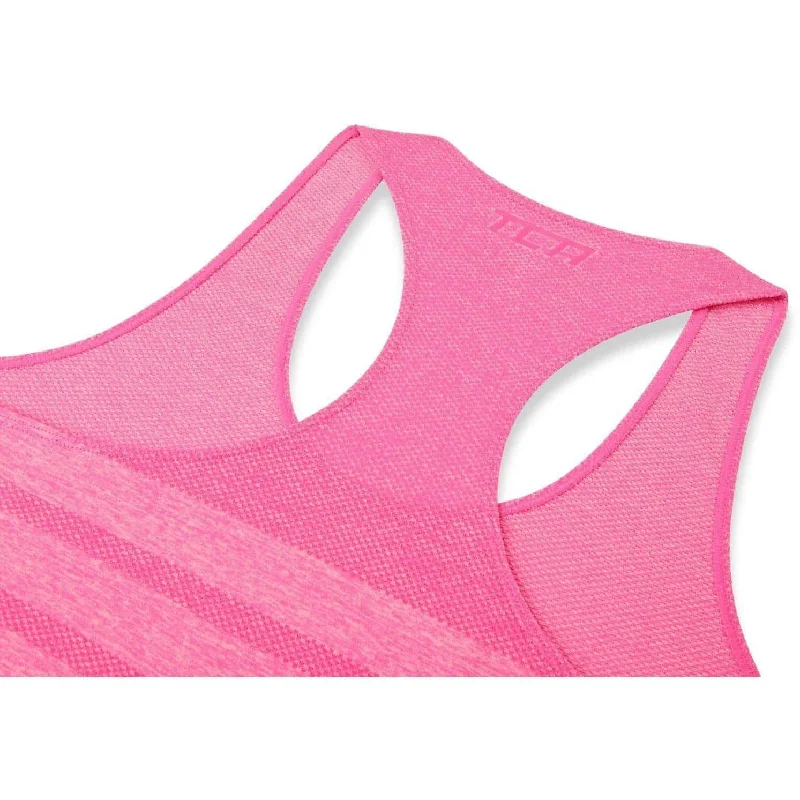 TCA QuickDry SuperKnit Womens Running Vest Tank Top - Pink