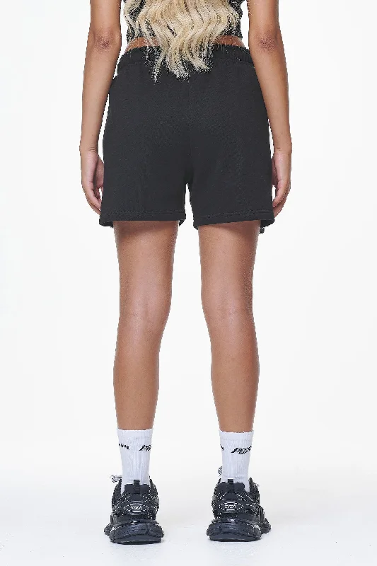 Umbria High Waisted Shorts Black Gum