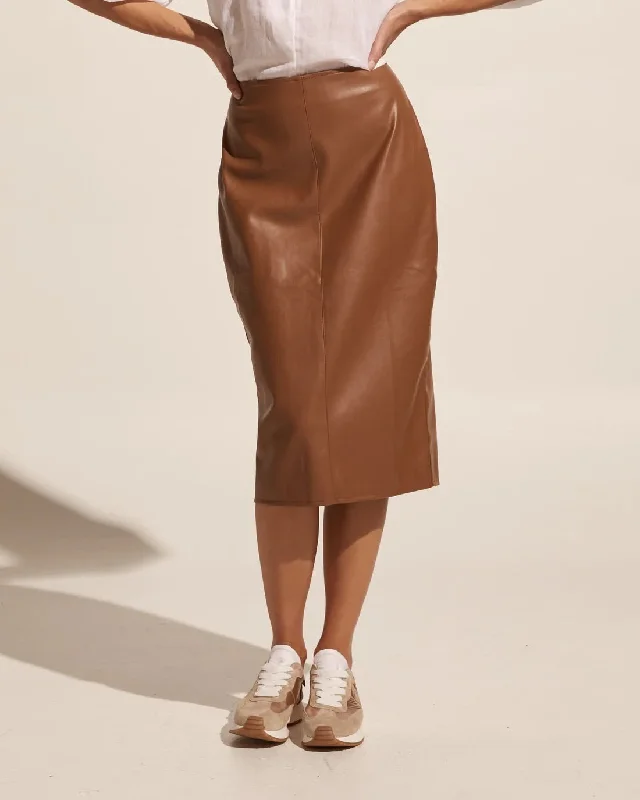 ZK Vortex Skirt - Caramel