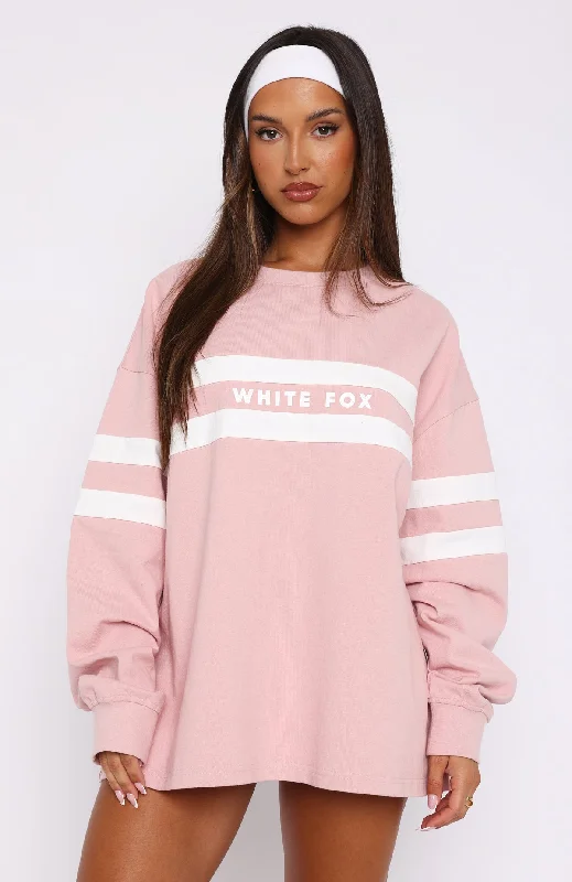 You're My Inspiration Long Sleeve Tee Pink