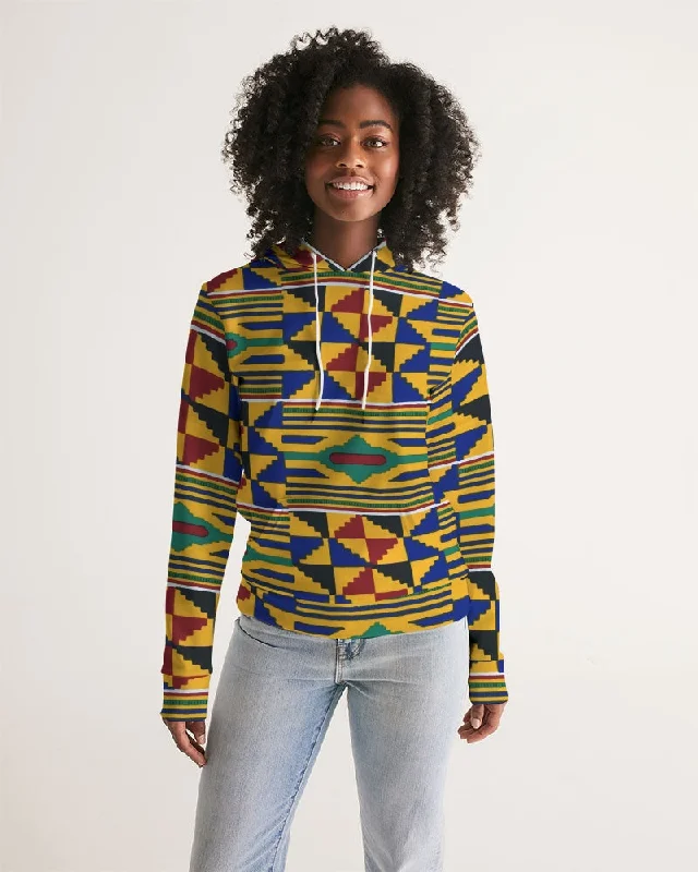 AKH African Kente Cloth Women's Hoodie