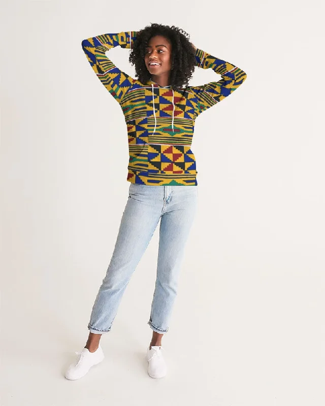 AKH African Kente Cloth Women's Hoodie