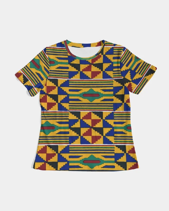 AKH African Kente Cloth Women's Tee