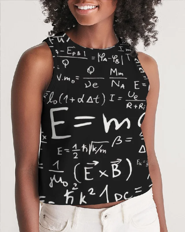 AKH E = MC squared Women's Cropped Tank