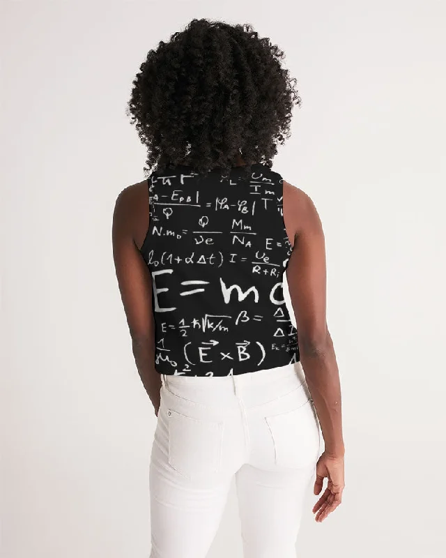 AKH E = MC squared Women's Cropped Tank