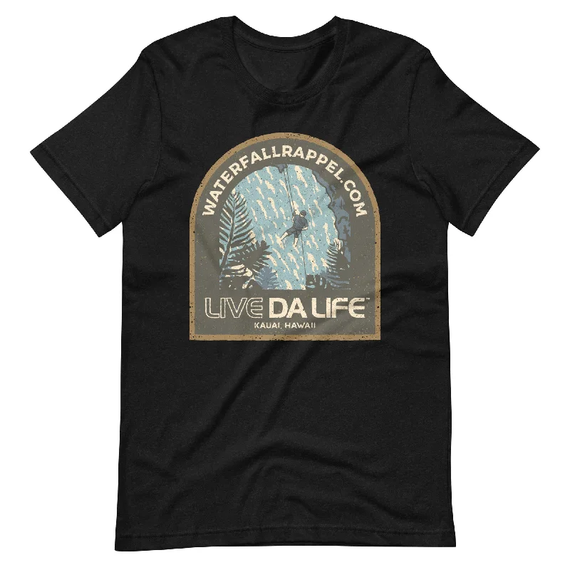 Waterfall Rappel Unisex t-shirt